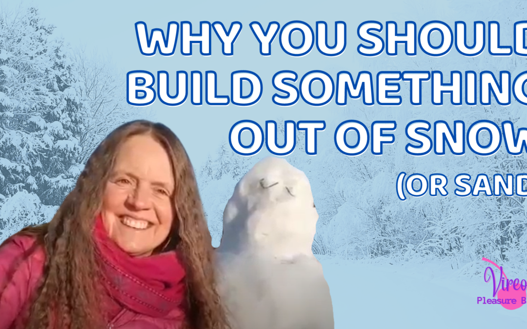 Here’s why you should make something out of snow!