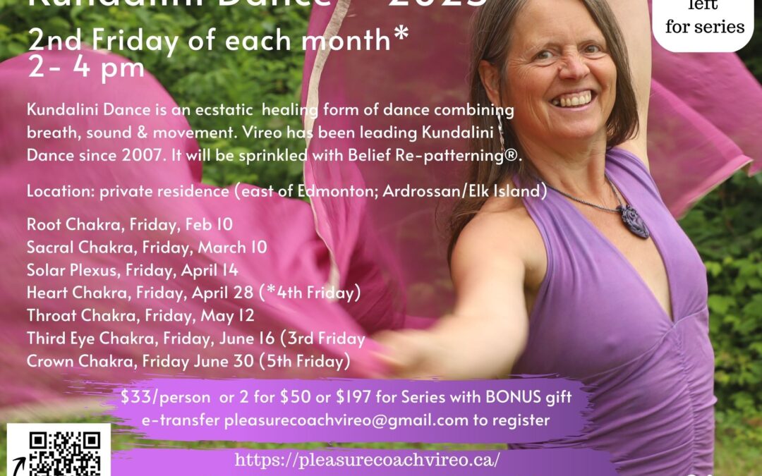 Kundalini Dance in Edmonton (2nd Friday of each month)